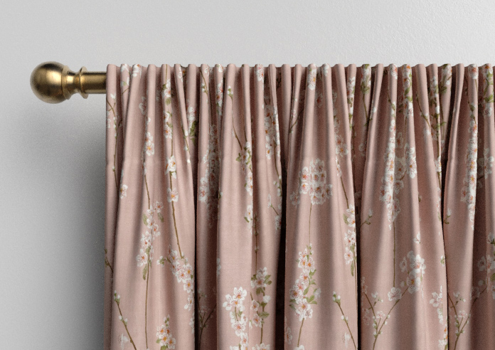 Almond Blossom, Pebble - Made to Measure Curtains - Image 9